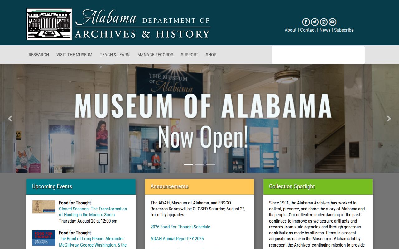 Alabama archives source for older Choctaw County court records